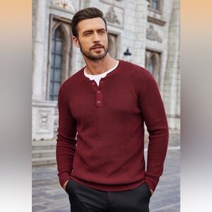 Men's Long Sleeve Crewneck Sweater